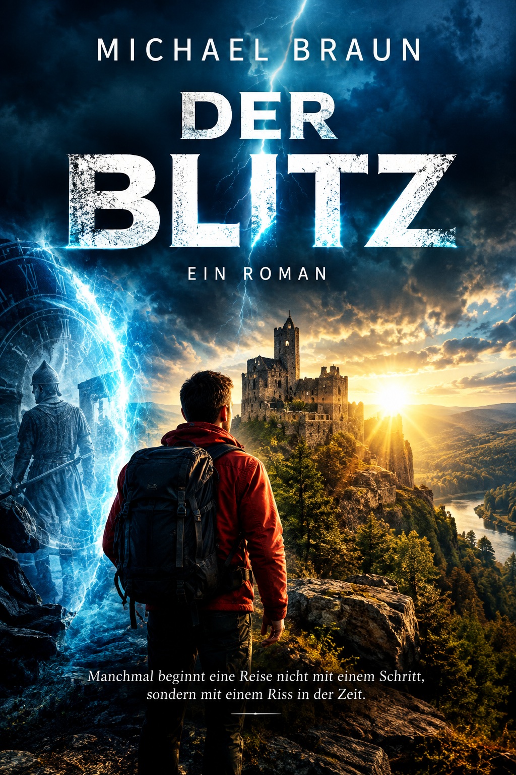 Der Blitz – Zeitreise-Roman von Michael Braun
